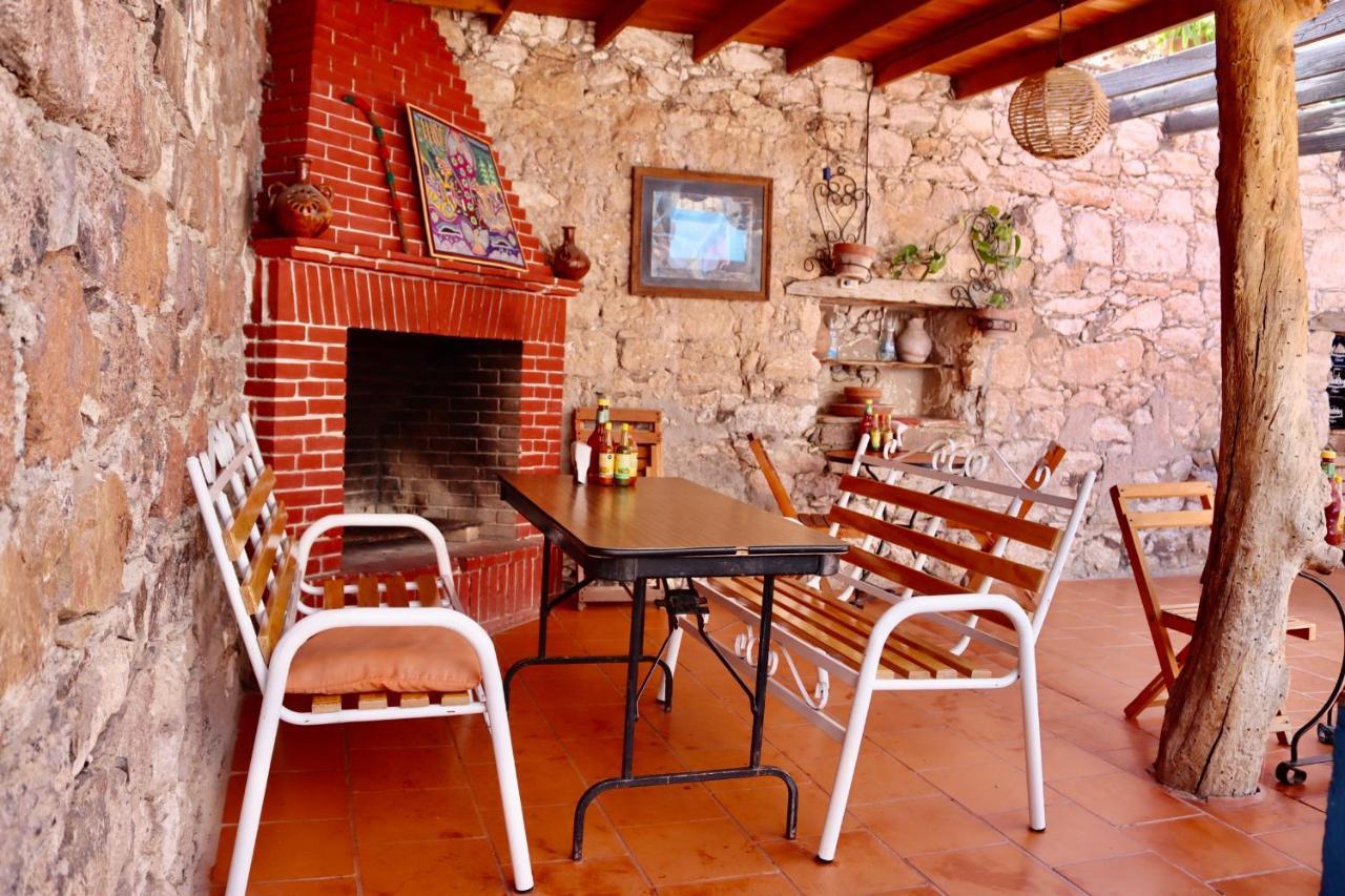 Hospedaje Pizza Azul Catorce Exterior foto